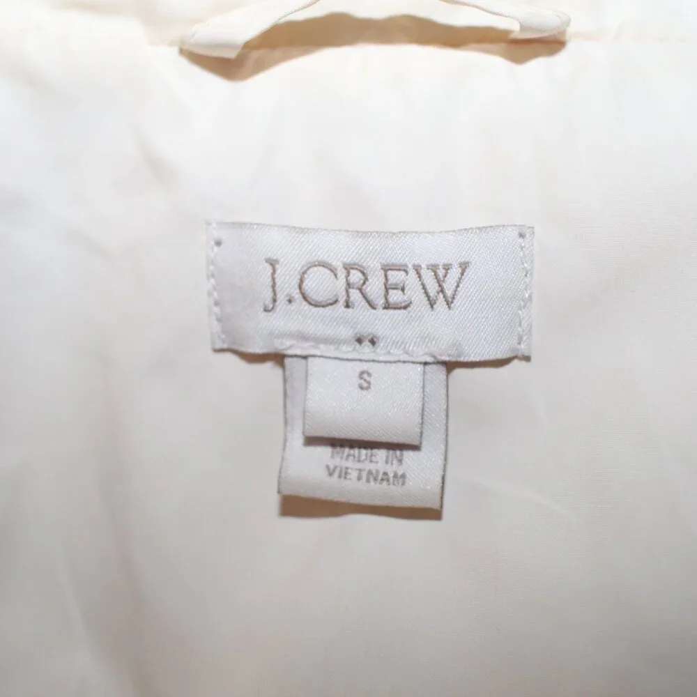 J. Crew Quilted Puffer Vest Size S